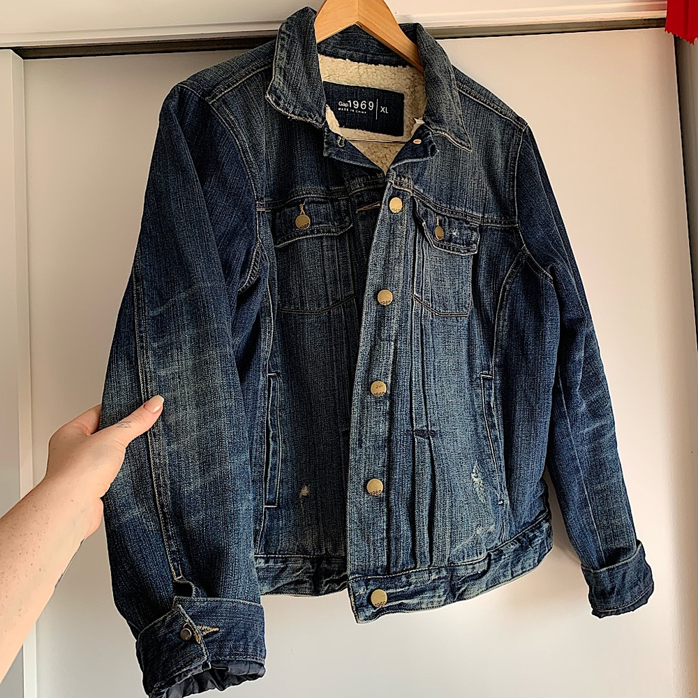 Sherpa Jean Jacket